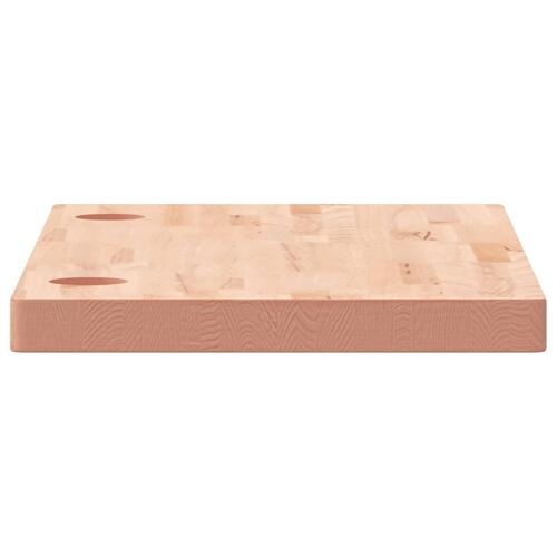 Skrivebordsplade 110x55x4 cm massivt bøgetræ