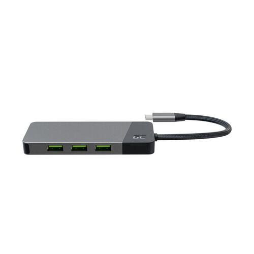 Docking-station Green Cell HUBGC01 Sølvfarvet