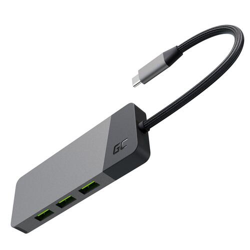 Docking-station Green Cell HUBGC01 Sølvfarvet