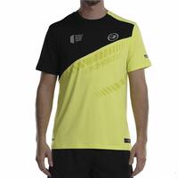 Kortærmet T-shirt til Mænd Bullpadel Lucio Sort S