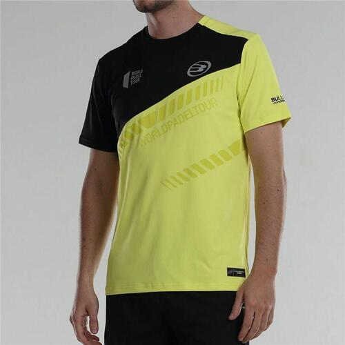 Kortærmet T-shirt til Mænd Bullpadel Lucio Sort S