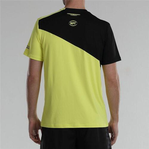 Kortærmet T-shirt til Mænd Bullpadel Lucio Sort S