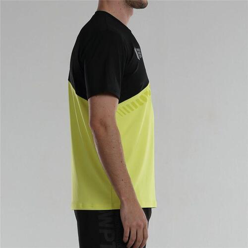 Kortærmet T-shirt til Mænd Bullpadel Lucio Sort XL