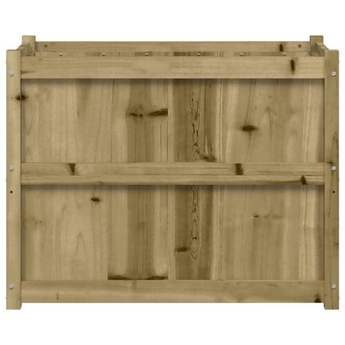 Plantekasse 90x50x70 cm imprægneret fyrretræ