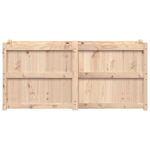 Plantekasse 150x50x70 cm massivt fyrretræ