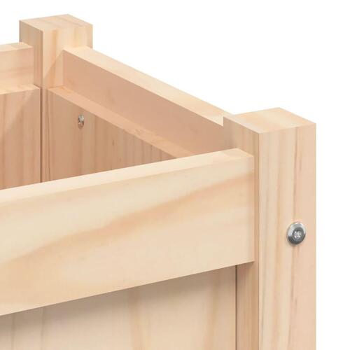Plantekasse 150x50x70 cm massivt fyrretræ