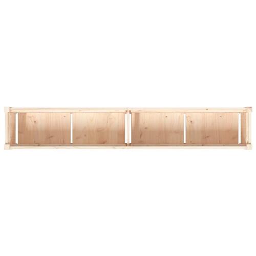 Plantekasse 180x31x31 cm massivt fyrretræ