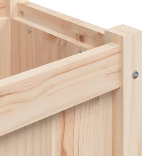 Plantekasse 180x31x31 cm massivt fyrretræ