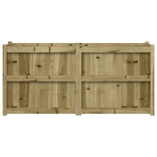Plantekasse 150x50x70 cm imprægneret fyrretræ
