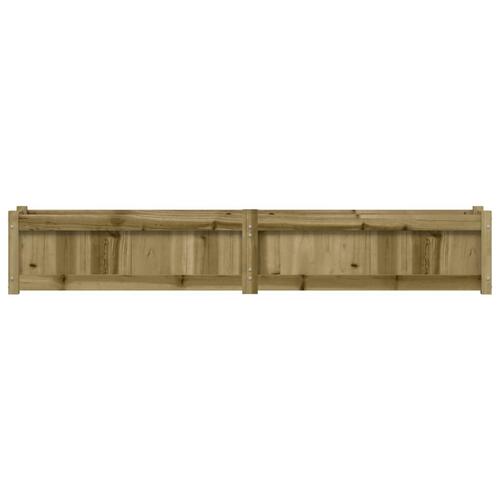 Plantekasse 180x31x31 cm imprægneret fyrretræ