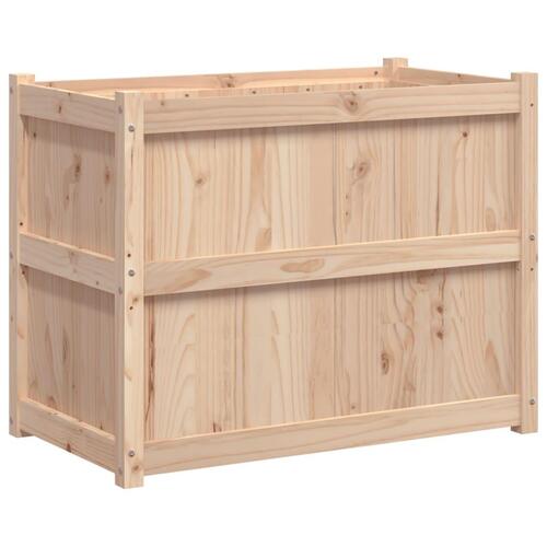 Plantekasse 90x50x70 cm massivt fyrretræ