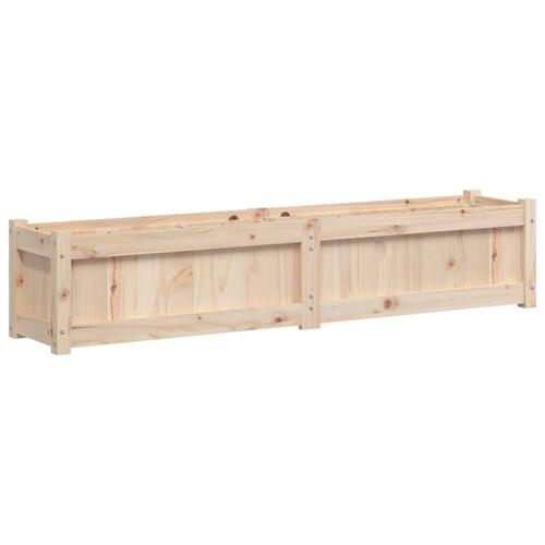 Plantekasse 150x31x31 cm massivt fyrretræ