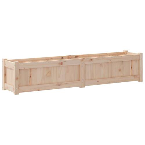 Plantekasse 150x31x31 cm massivt fyrretræ