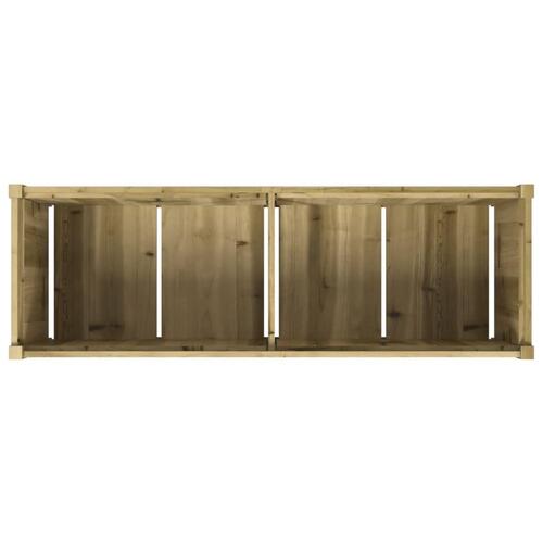 Plantekasse 150x50x50 cm imprægneret fyrretræ