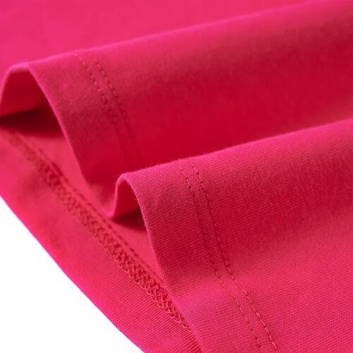 Langærmet T-shirt til børn str. 128 pink