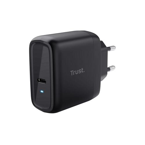 Vægoplader + USB-C kabel Trust Maxo Sort 65 W