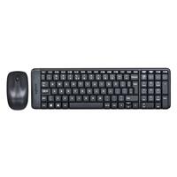 Tastatur og mus Logitech Wireless Combo MK220 Sort QWERTY Qwerty US
