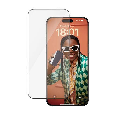Panzer Glass skærmbeskytter til iPhone 15 Pro Max, 6,7″ (2812) - gennemsigtig