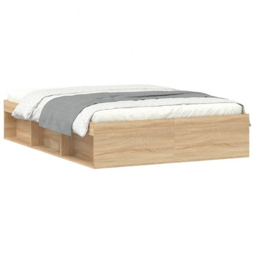 Sengeramme 135x190 cm sonoma-eg
