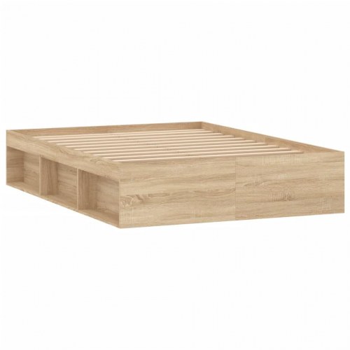 Sengeramme 135x190 cm sonoma-eg