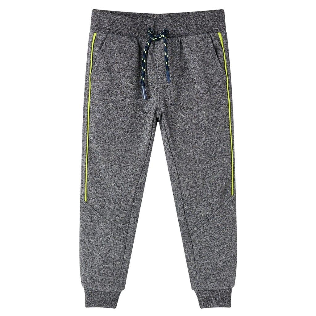 Joggingbukser til børn str. 116 gråmeleret