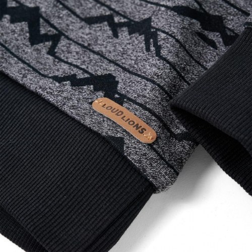 Sweatshirt til børn str. 140 blåmeleret