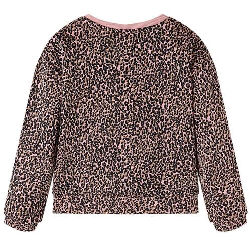 Sweatshirt til børn str. 116 lyserød