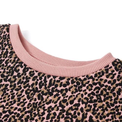 Sweatshirt til børn str. 116 lyserød