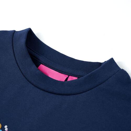 Sweatshirt til børn str. 128 marineblå
