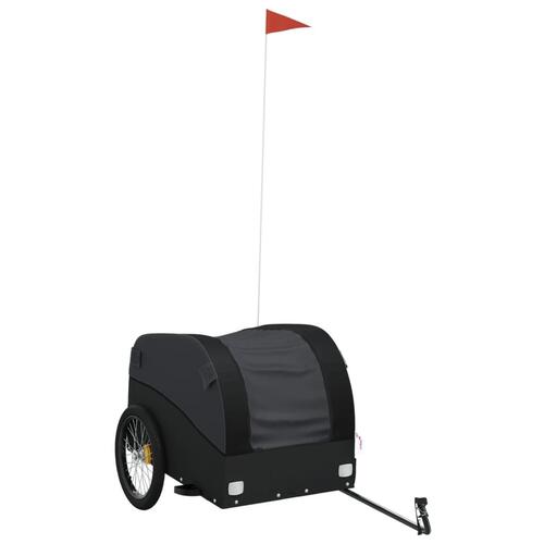 Cykelanhænger 45 kg jern sort
