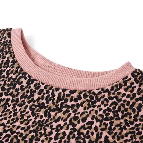 Sweatshirt til børn str. 128 lyserød