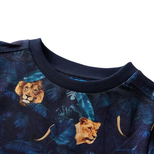 Sweatshirt til børn str. 92 marineblå