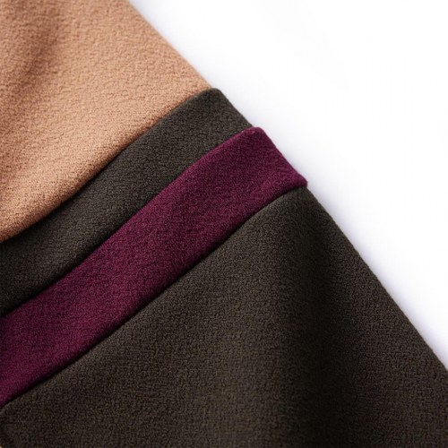 Sweatshirt til børn str. 92 kakifarvet og brun