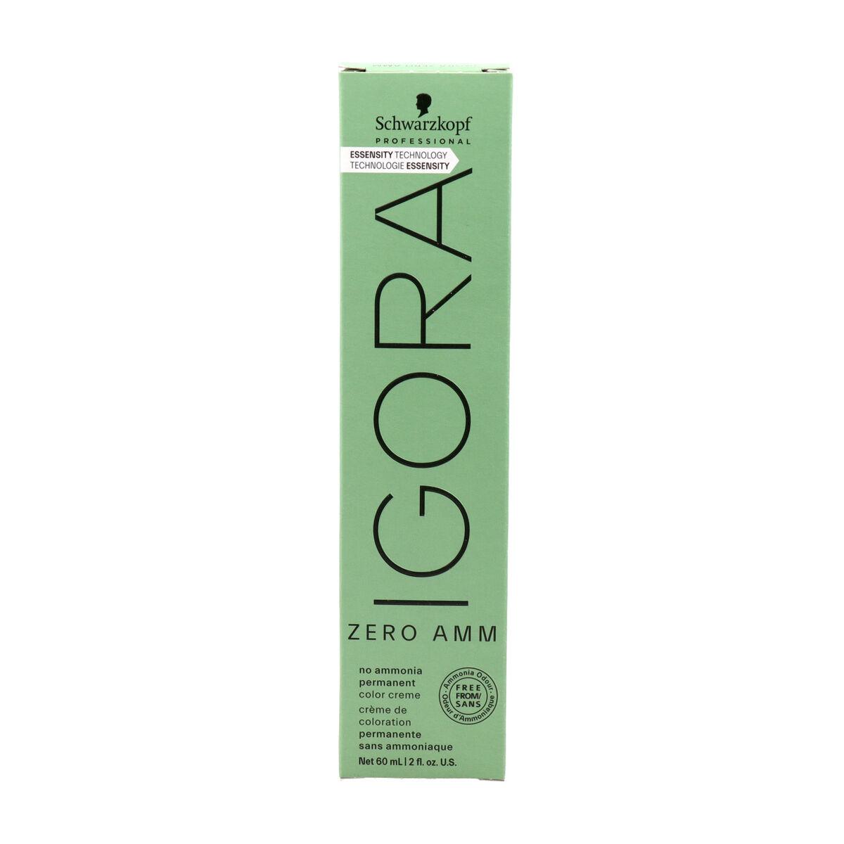 Permanent Farve Schwarzkopf Igora Zero Amm Nº 7-0 Mellem Blond 60 ml