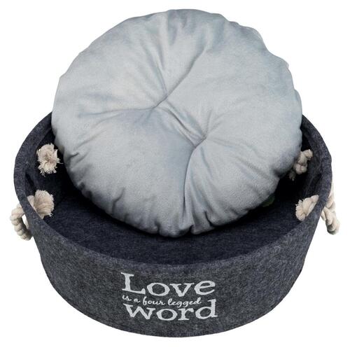 Hund Bed Trixie Lian Grå Ø 37 cm