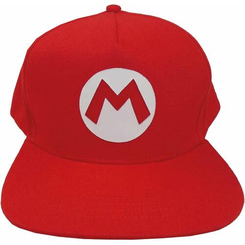 Unisex hat Super Mario Badge 58 cm Rød Onesize
