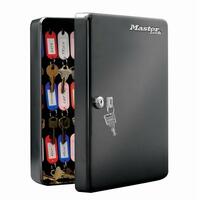 Nøgleskab Master Lock ‎9,8 x 23,9 x 30 cm 50 Nøgler Sort Stål
