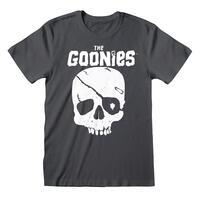Kortærmet T-shirt The Goonies Skull and Logo Grafit S