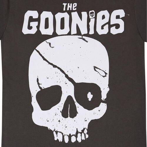 Kortærmet T-shirt The Goonies Skull and Logo Grafit S