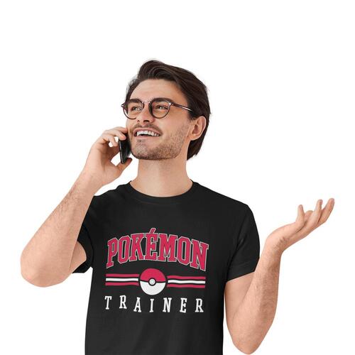 Kortærmet T-shirt Pokémon Since 96 Sort Unisex S
