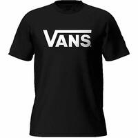 Kortærmet T-shirt til Mænd Vans Classic Sort XS