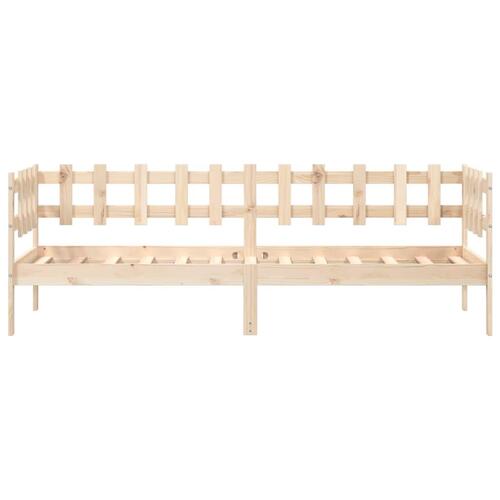 Daybed 80x200 cm massivt fyrretræ
