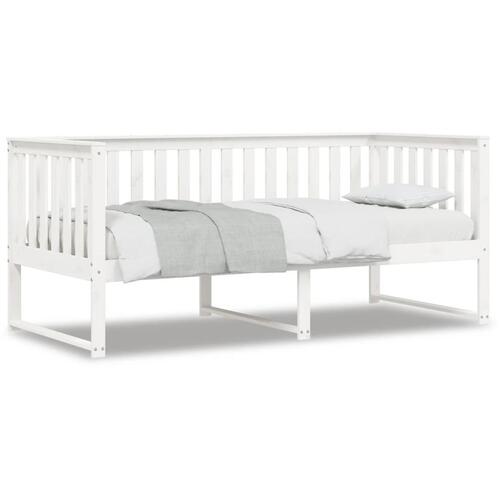 Daybed 90x190 cm massivt fyrretræ hvid