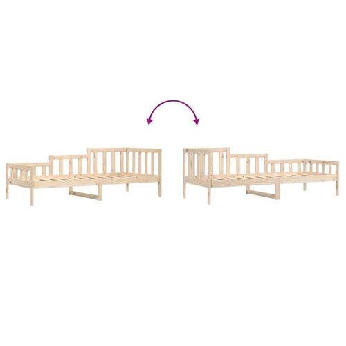 Daybed 80x200 cm massivt fyrretræ