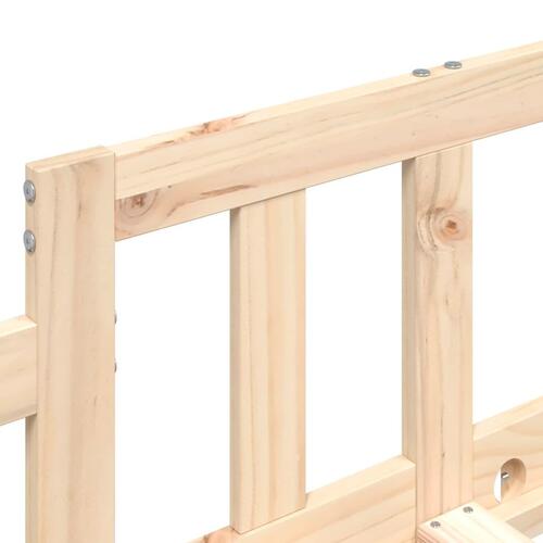 Daybed 80x200 cm massivt fyrretræ