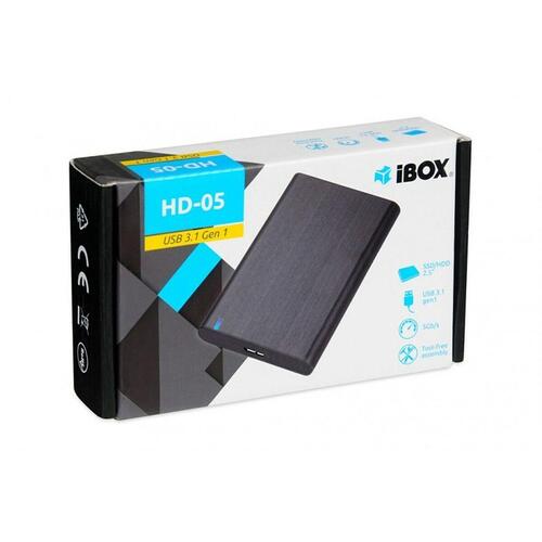 Ekstern Boks Ibox HD-05 Sort 2,5"