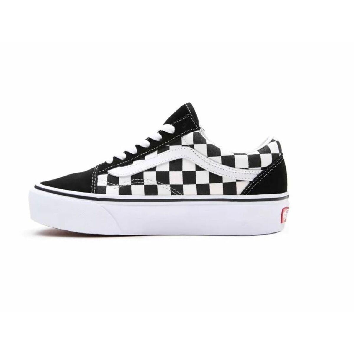 Kvinde Casual Sneakers Vans OLD SKOOL PLAFORM VN0A3B3UHRK1 Sort 41
