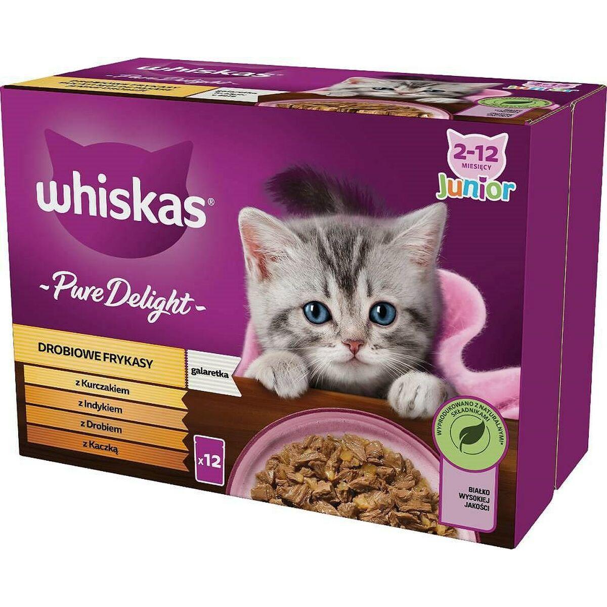 Kattemad Whiskas Kylling Kalkun And Fugle 12 x 85 g