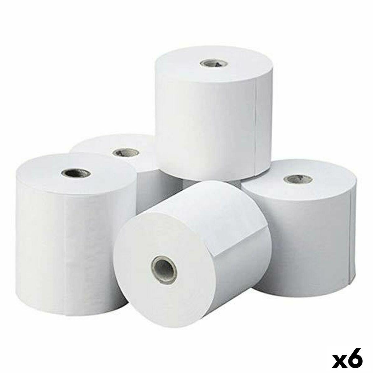 Fabrisa termoruller 80 × 80 × 12 mm - 48 stk., hvid