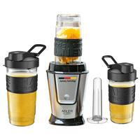 Kop-blender Adler AD 4081 Sølvfarvet 500 W 0,5 L